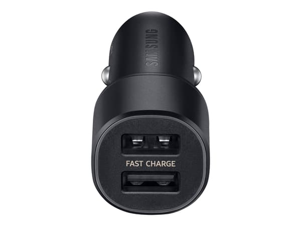 Samsung EP-L1100 - Strömadapter för bil - 2 A - FC - 2 utdatakontakter (USB) - svart Svart