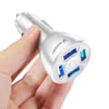 Miniatyrbild 5 av 5: Wozinsky Billaddare 50W 4x USB-A QC - Vit