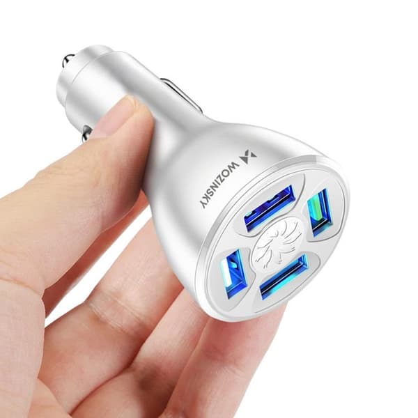 Wozinsky Billaddare 50W 4x USB-A QC - Vit