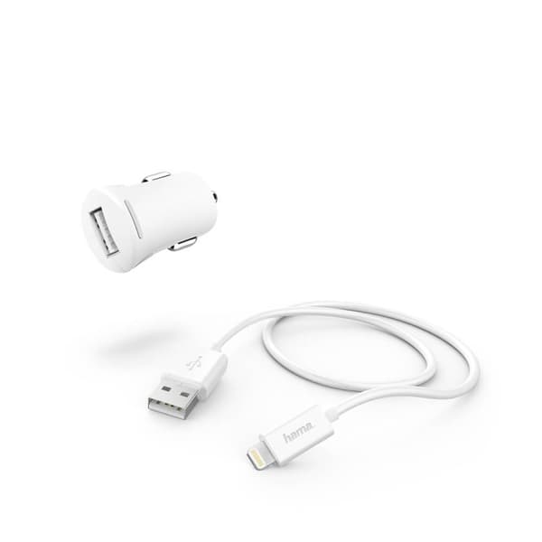 Hama Billader Kit Lightning, Hvid