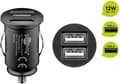 Pikkukuva 4 / 8: Goobay Dubbel USB-bilsladdare (12 W) 12 W max. 2,4 A (12/24 V) 2x USB