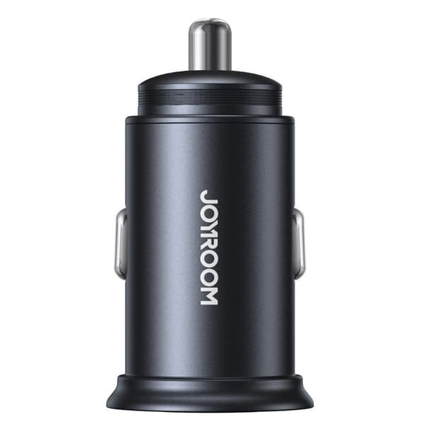 Joyroom Mini Billaddare USB-A/USB-C 60W - Svart