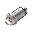 Miniatyrbild 4 av 5: Forcell Billaddare USB-A/USB-C F-Energy 20W - Silver