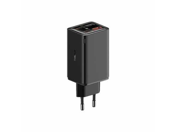 Baseus GAN6 Pro pikalaturi, 2xUSB-C + 2xUSB, 65W (juodas) musta