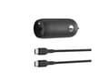 Miniatyrbild 3 av 5: Belkin BoostCharge - Strömadapter för bil - 30 Watt - 3 A - Fast Charge, Strömmatning 3.1 (24 pin USB-C) - svart