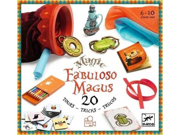 Djeco Magic Tricks Set - Fabuloso Magus - 20 (DJ09962) (DJ09962)