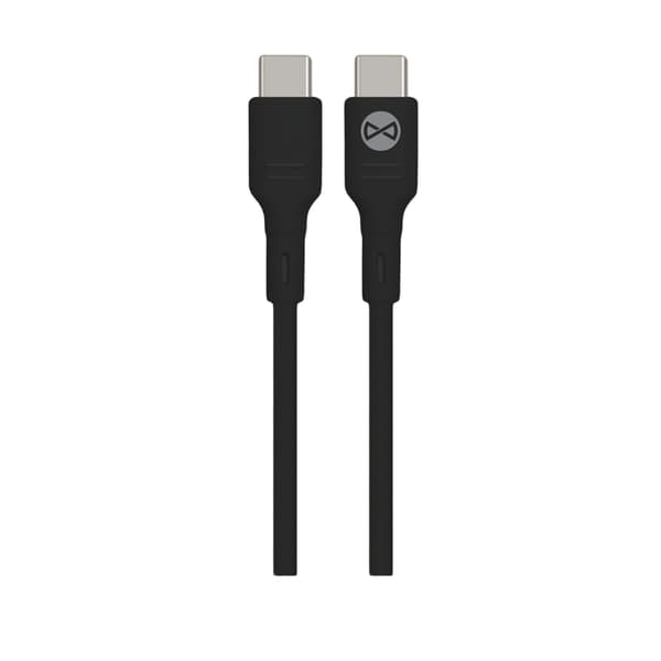 Forever Billaddare 1xUSB-C 1xUSB 20W + USB-C till USB-C Kabel 60W