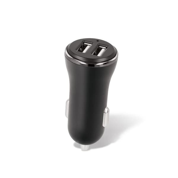 Forever Billaddare 2x USB 2,4A CC-03 - Svart