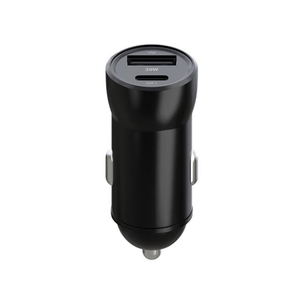 Maxlife Billaddare 1xUSB-C 1xUSB PD QC 20W MXCC-04 Svart