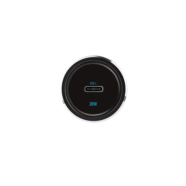 Forever Billaddare 1x USB-C 20W CC-06 PD QC - Svart