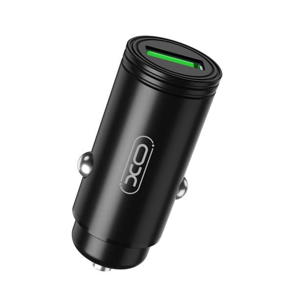 Xo billader CC39 QC 18W 1x USB svart