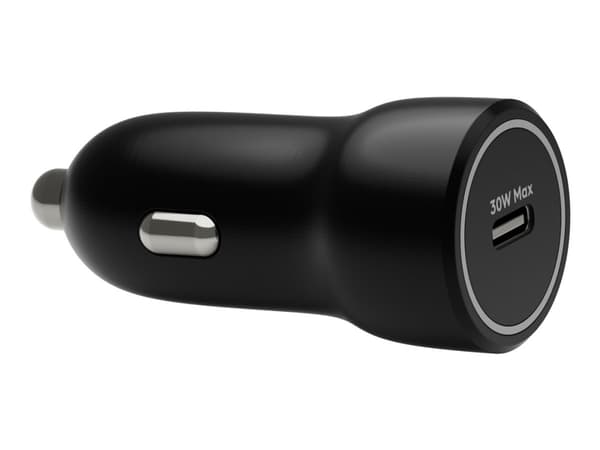 dbramante1928 Bulk - re-charge - Car Charger - USB-C 30W - BLK, Auto, Cigar lighter, Black musta