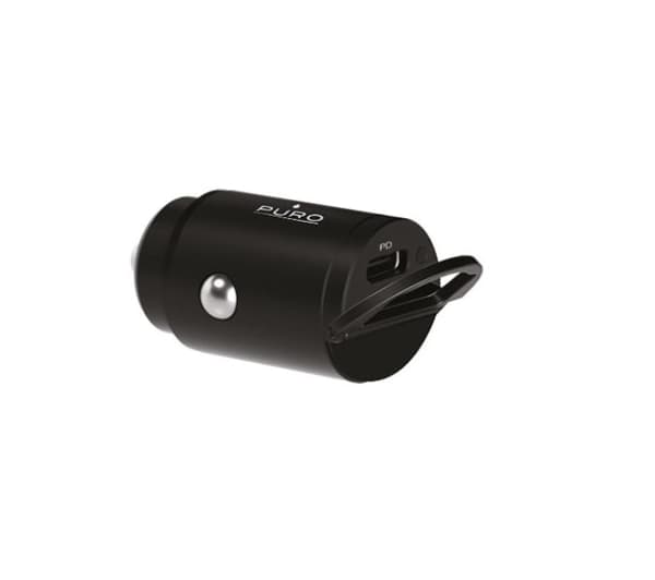 Puro Mini 20W USB-C autolaturi - musta musta