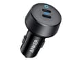 Miniatyrbild 3 av 5: Anker Nano - Strömadapter för bil - 167.5 Watt - Ultra Fast Charge - 3 utdatakontakter (2 x USB-C, USB) - med USB-C-kabel (1m)