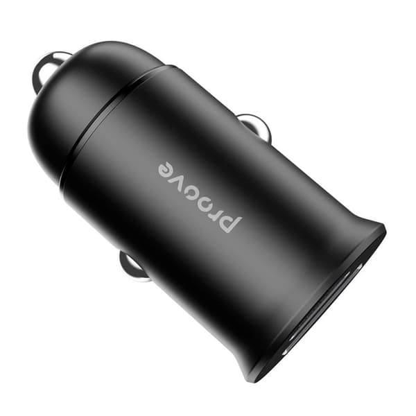 Proove Billaddare USB-A - USB-C 65W Tiny Power Pro - Svart