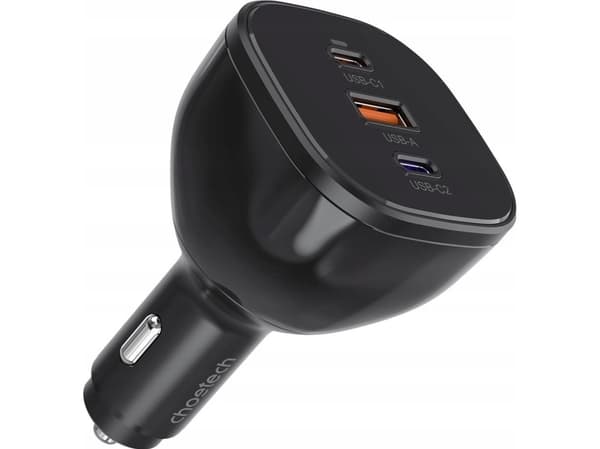 Choetech billader 160W 2x USB A - svart