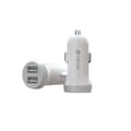 Miniatyrbild 3 av 3: Devia Billaddare 2x USB 3.1A med USB-C Kabel Smart - Vit