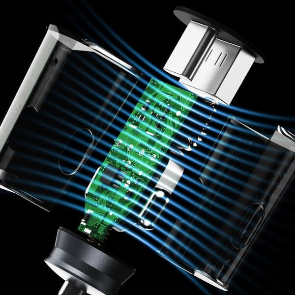 Dudao Billaddare 30W USB-C USB-A - Grå