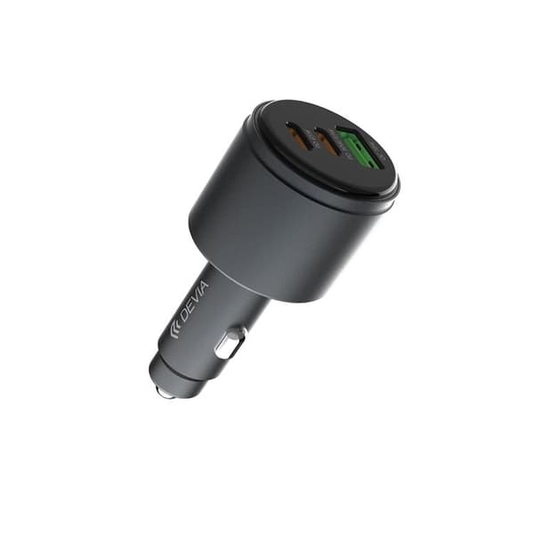 Devia Billaddare USB-A - 2x USB-C 116W PD QC Extreme Metal