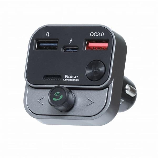 FM MP3-Sändare Bluetooth 5.0 + USB-A/Typ C 30W ART FM-84B
