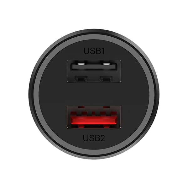 Xiaomi Billaddare Dual-Port 37W - Svart