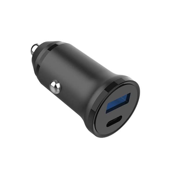 Gear Billaddare PD 30W QC 18W 1xUSB-C 1xUSB-A 12/24V