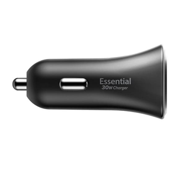 Spigen Billaddare Essential EV301 1-Port 30W - Svart