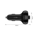 Miniatyrbild 2 av 5: Tech Protect Billaddare USB-C Till USB-A 72W Plus Bluetooth - Svart
