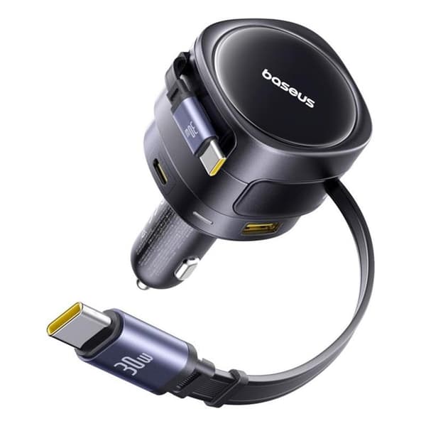 Baseus PD Billaddare 90W 2x USB - Svart