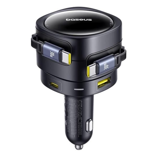 Baseus PD Billaddare 90W 2x USB - Svart