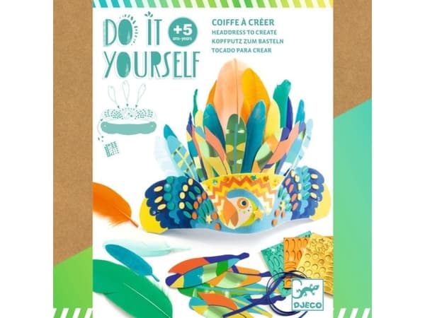 Djeco Djeco DIY - Pääkoriste - Rio
