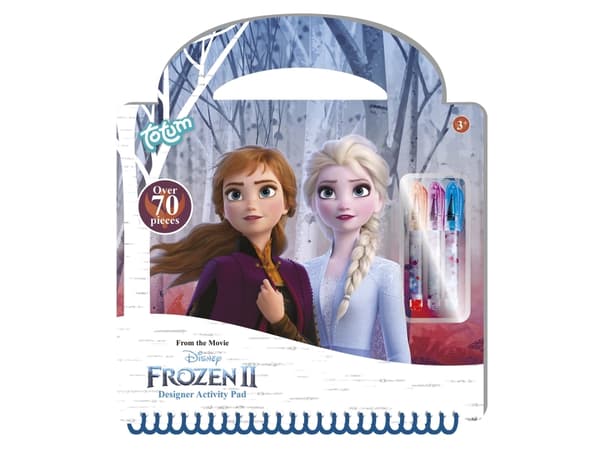 Totum Disney Frozen 2 Designer Activity Book, Children''s craft kit, 3 År, Multifärg