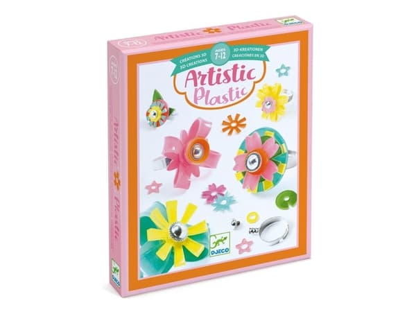 Djeco Set Creative With Plastic 53D Dj09499