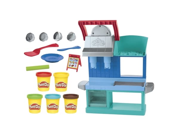 Play-Doh Kitchen Creations Busy Chef''s Restaurant -leikkisetti, Muovailuvahasetti, Monivärinen, Lapsi, 3 vuosi/vuosia, Kiina, 1,03 kg