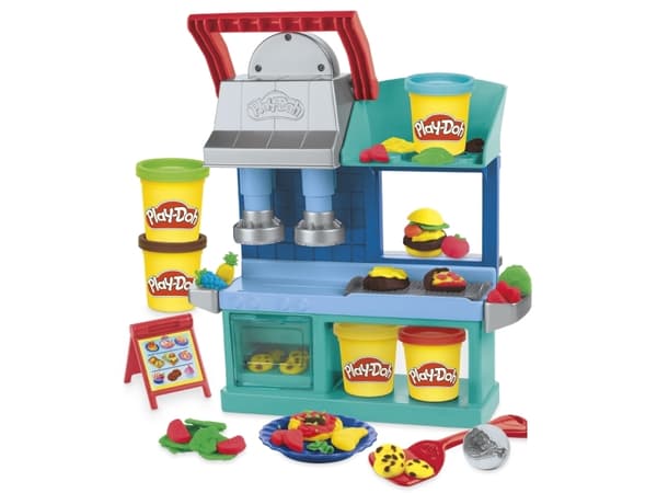 Play-Doh Kitchen Creations Busy Chef''s Restaurant -leikkisetti, Muovailuvahasetti, Monivärinen, Lapsi, 3 vuosi/vuosia, Kiina, 1,03 kg