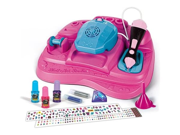 Clementoni Crazy Chic Make-up - Nail Art Studio