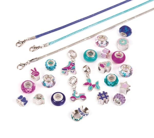 Make it Real Halo Charms Bracelets True Blue