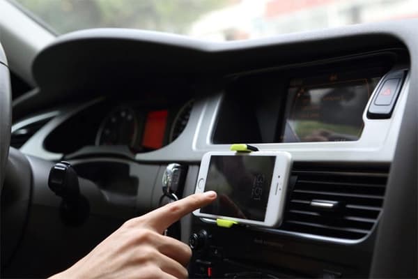 Mobilhållare för Bilen - Svart