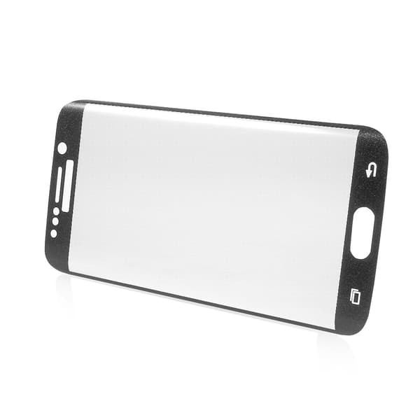 AMORUS Samsung Galaxy S6 Edge Härdat glas - Svart