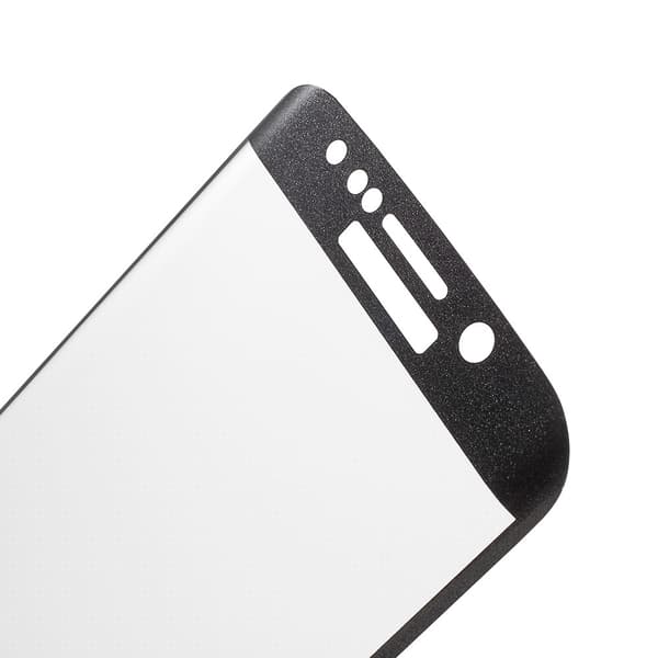 AMORUS Samsung Galaxy S6 Edge Härdat glas - Svart