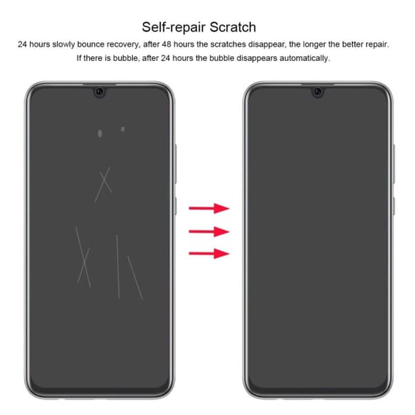 HAT PRINCE Soft Screen Protector Film for Huawei Honor 10 Lite / P Smart 2019
