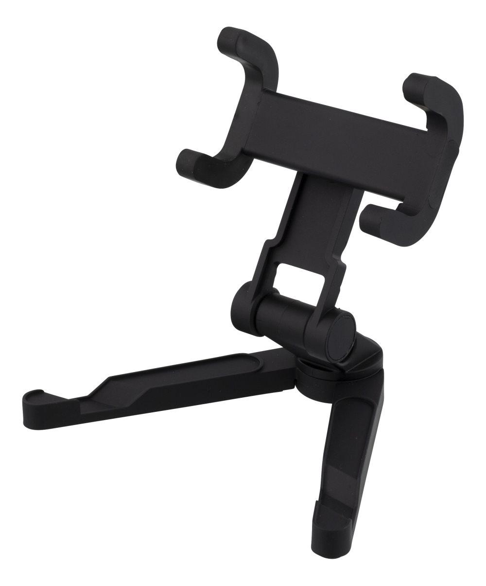 DELTACO Universal portable smartphone and tablet stand, 360 rotation,