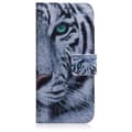 Pikkukuva 3 / 3: Plånboksfodral Xiaomi Mi 11 Lite - Vit Tiger