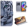 Pikkukuva 1 / 3: Plånboksfodral Xiaomi Mi 11 Lite - Vit Tiger
