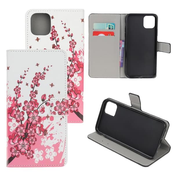 Plånboksfodral Xiaomi Mi 11 Lite - Körsbärsblommor