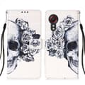 Pikkukuva 4 / 4: Plånboksfodral Samsung Galaxy XCover 5 – Döskalle / Rosor