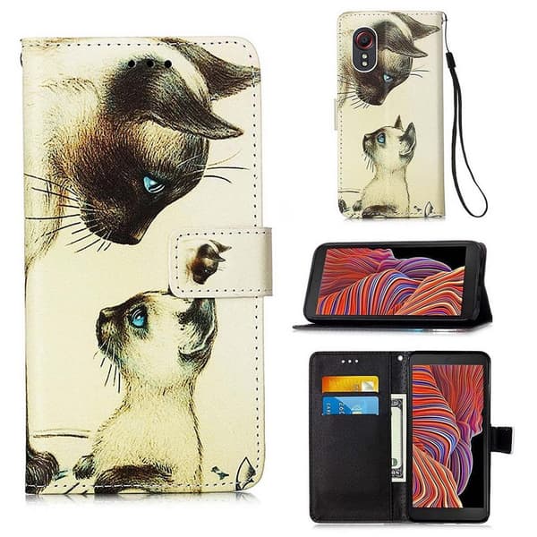 Plånboksfodral Samsung Galaxy XCover 5 – Katter