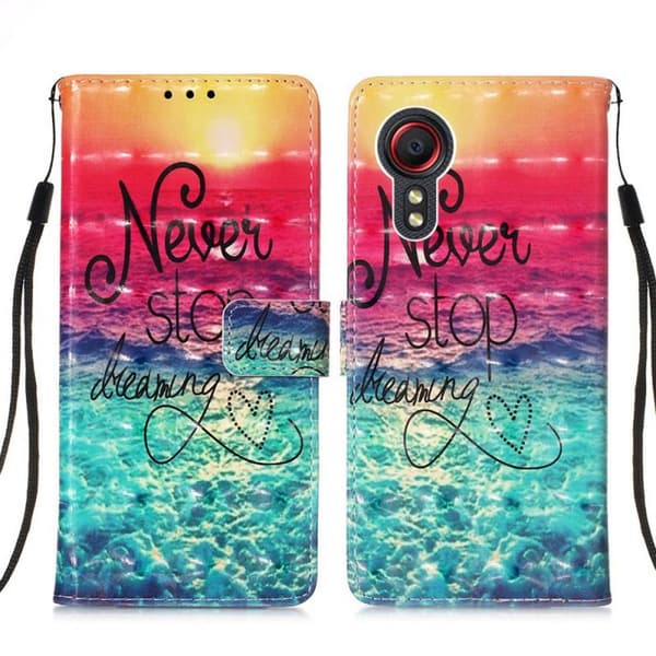 Plånboksfodral Samsung Galaxy XCover 5 – Never Stop Dreaming