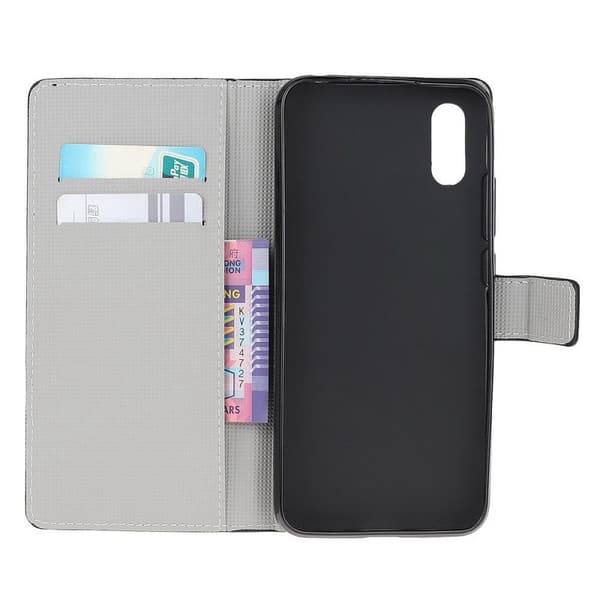 Plånboksfodral Samsung Galaxy XCover 5 - Svart med Fjärilar