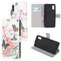 Pikkukuva 1 / 5: Plånboksfodral Samsung Galaxy XCover 5 - Vit med Fjärilar